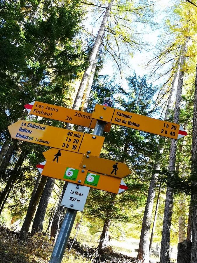Chalet Le Тріент Екстер'єр фото